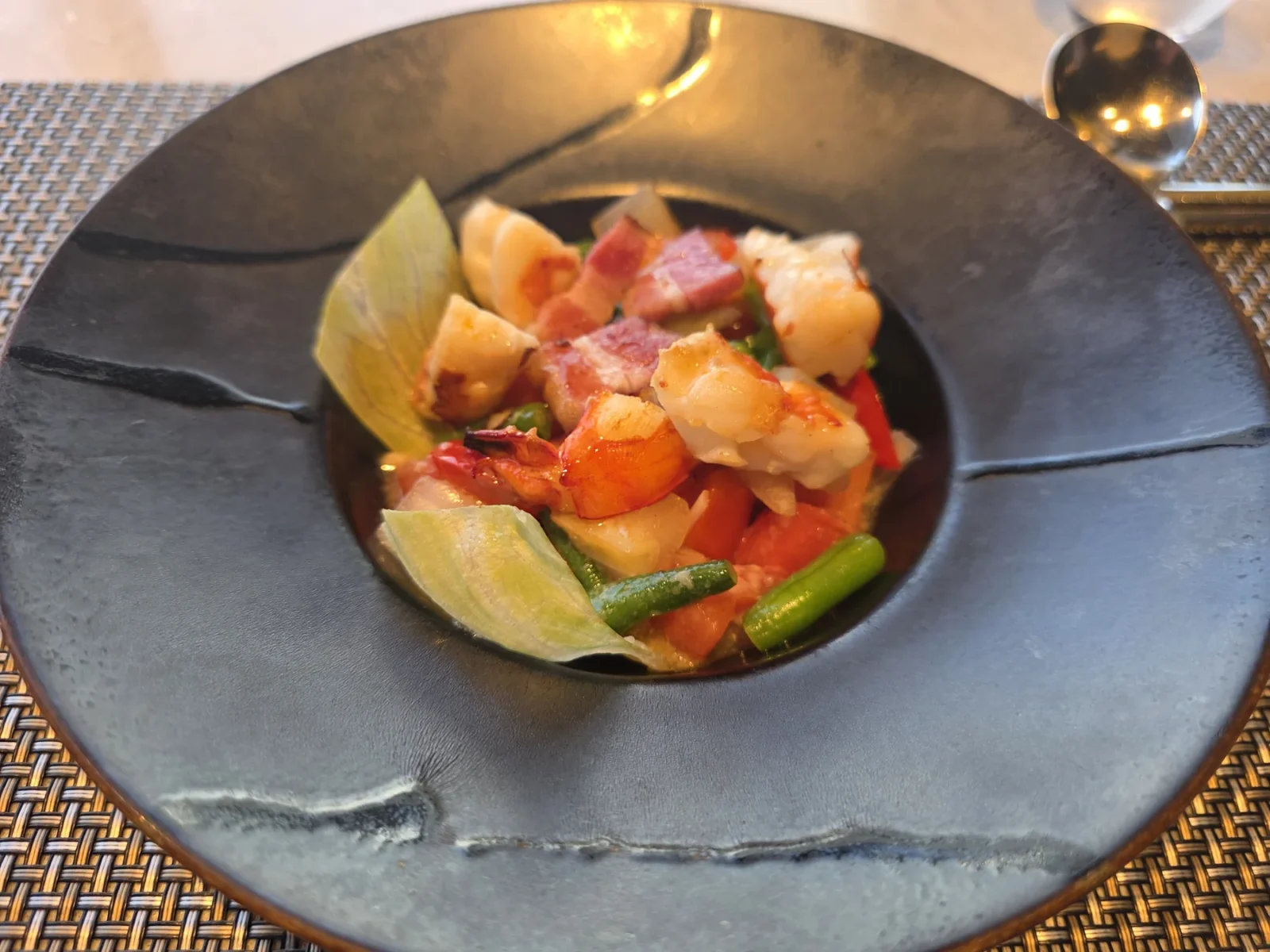 ウルフギャング・ステーキハウス Teppan銀座のランチで撮影した料理