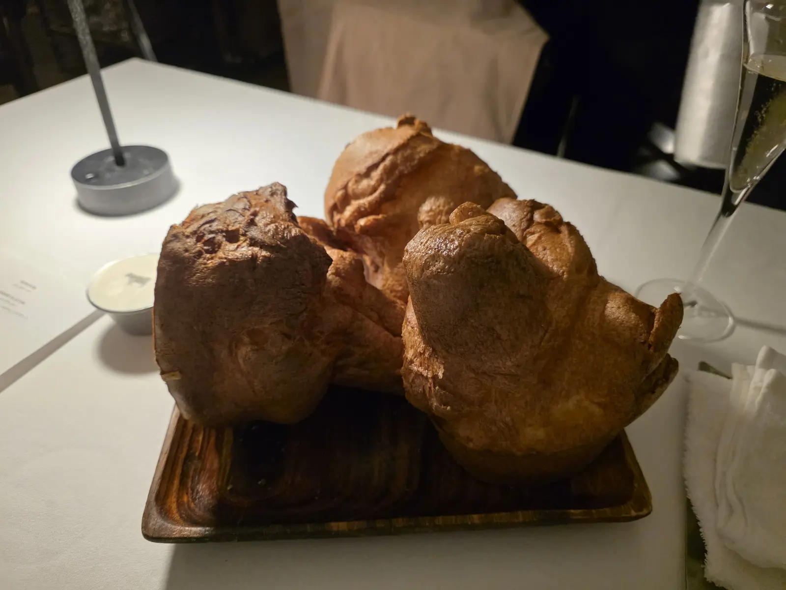 BLT STEAK ROPPONGIの名物ポップオーバー