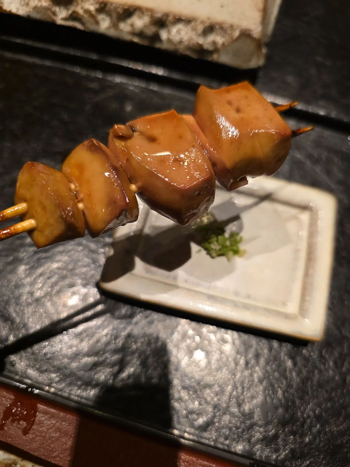 蛤坂まえかわで特に印象に残った白レバーの串
