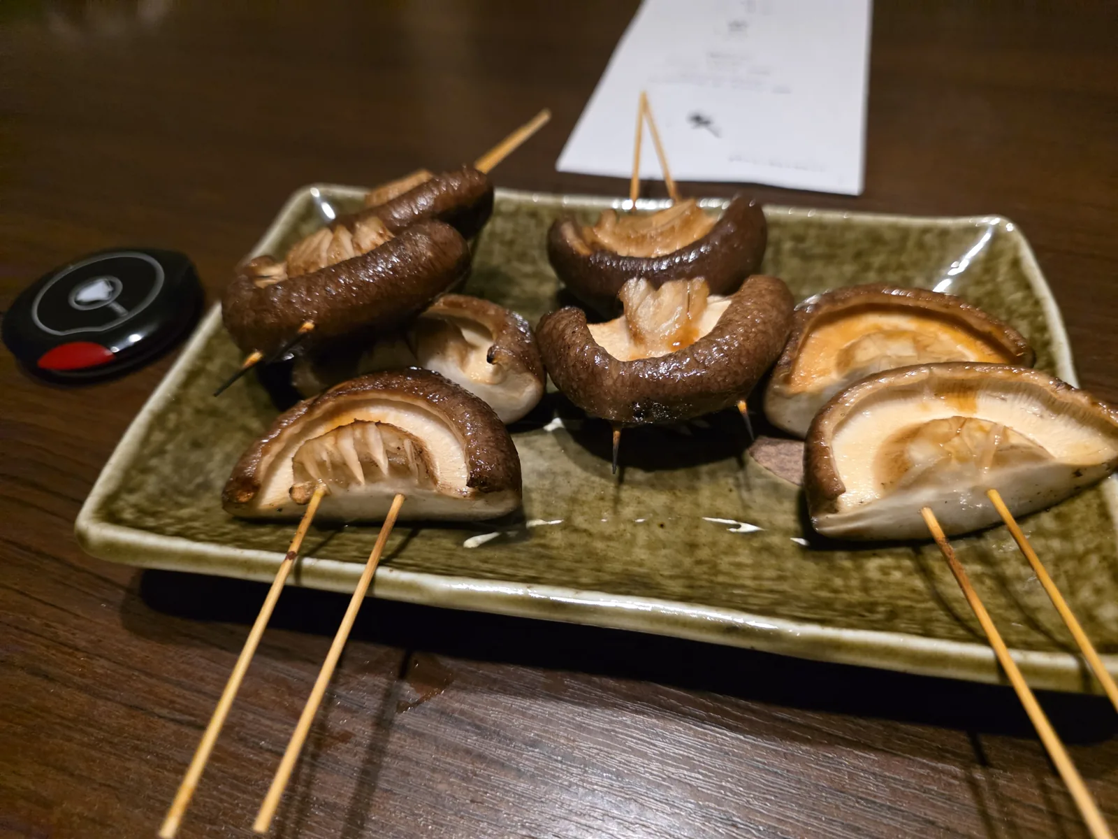 コラボディナーで食べた野菜串