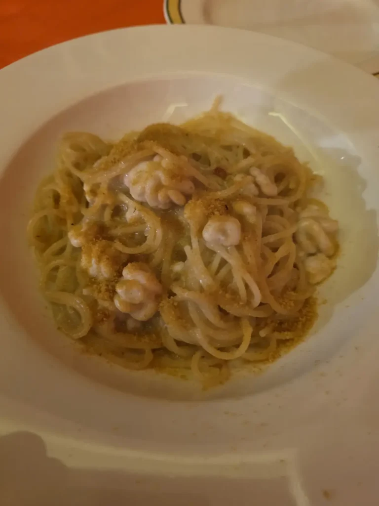 富山のケンタロウで味わった白子とからすみのパスタ