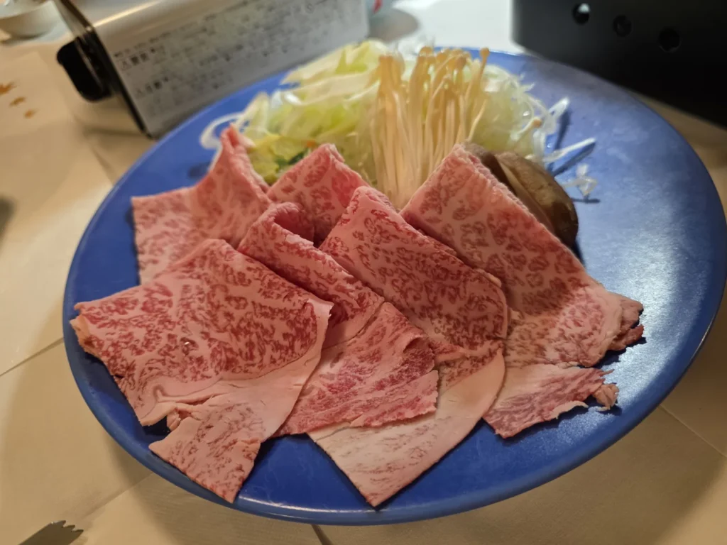 龍リゾート＆スパで味わったしゃぶしゃぶ
