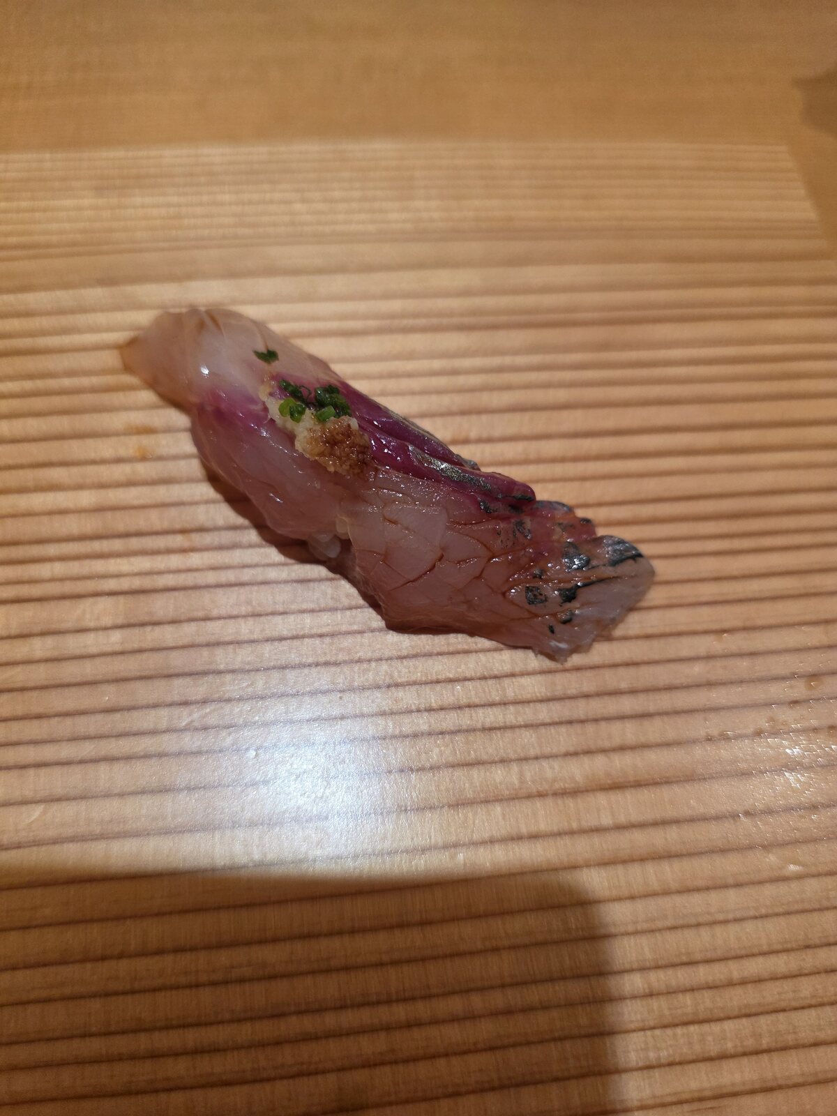 SOTOで供された握り寿司