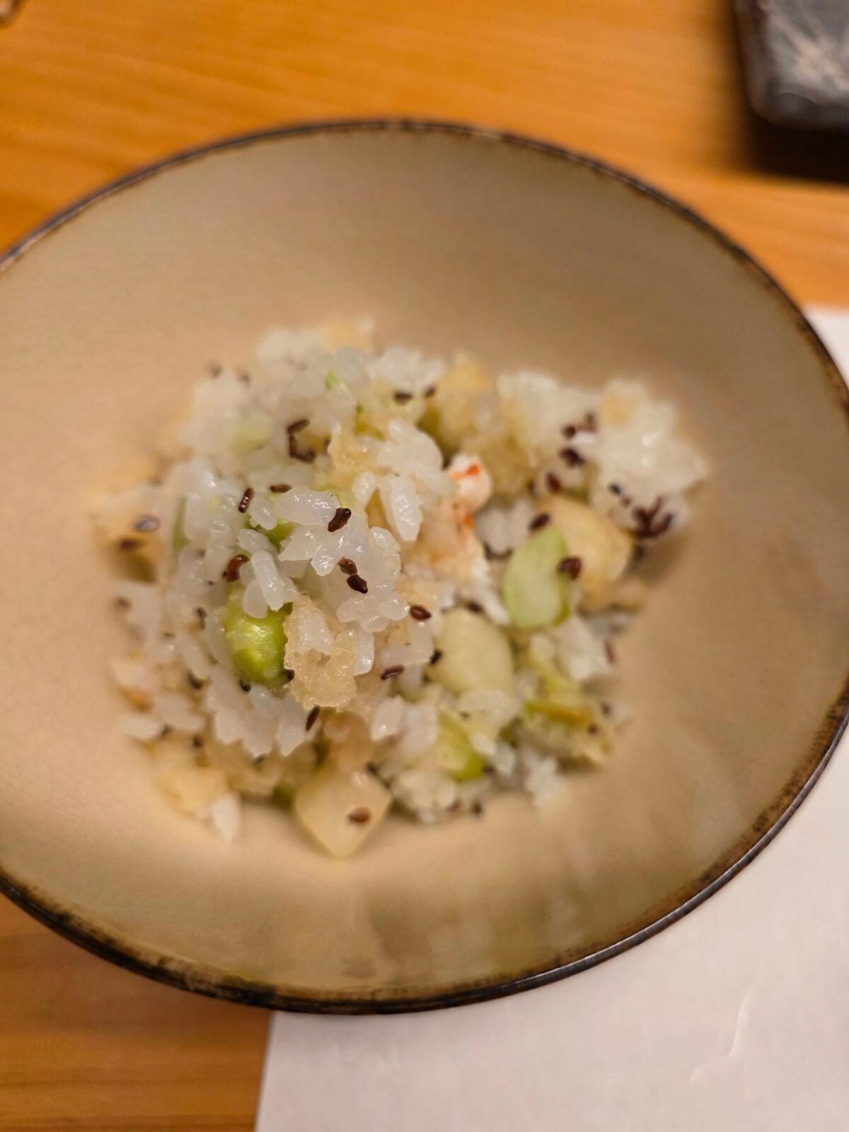 天ぷら小泉の締めに味わった天ばら