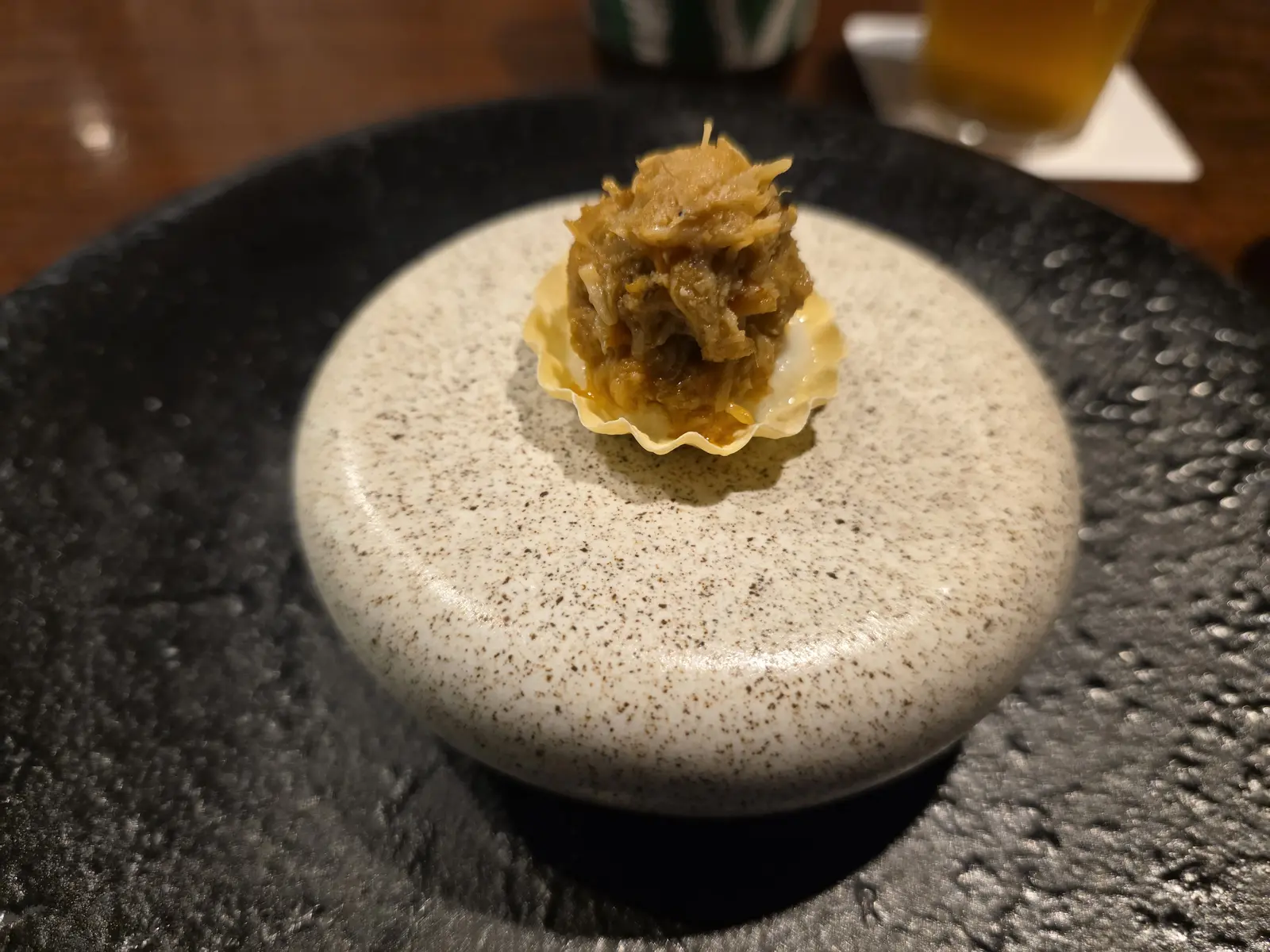 虎峰の上海蟹とカリフラワーを使った焼売