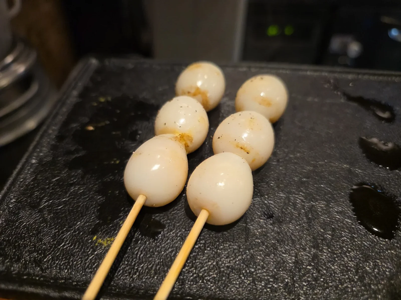 やき鳥 卍郎で味わった卵の串