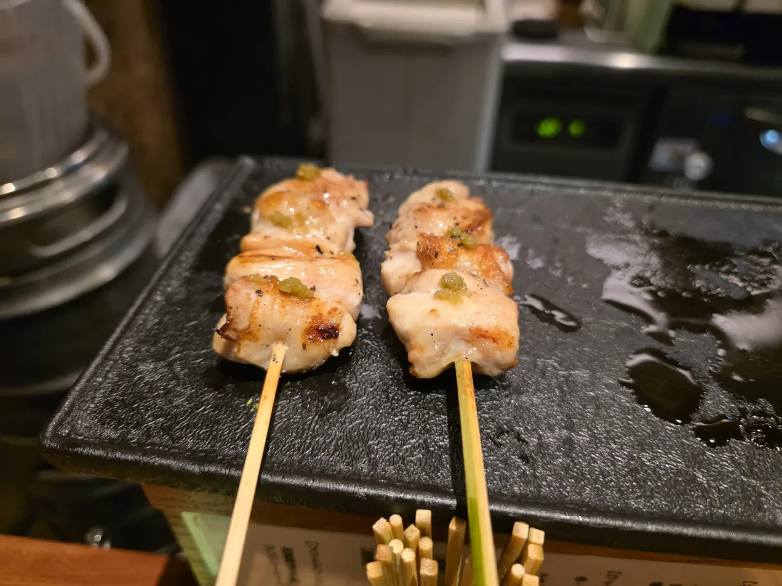 やき鳥 卍郎で味わった焼鳥の串7