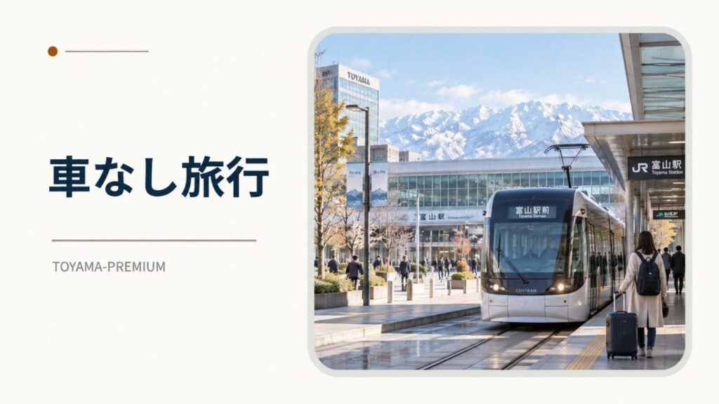 車なしの富山旅行ガイドのアイキャッチ画像