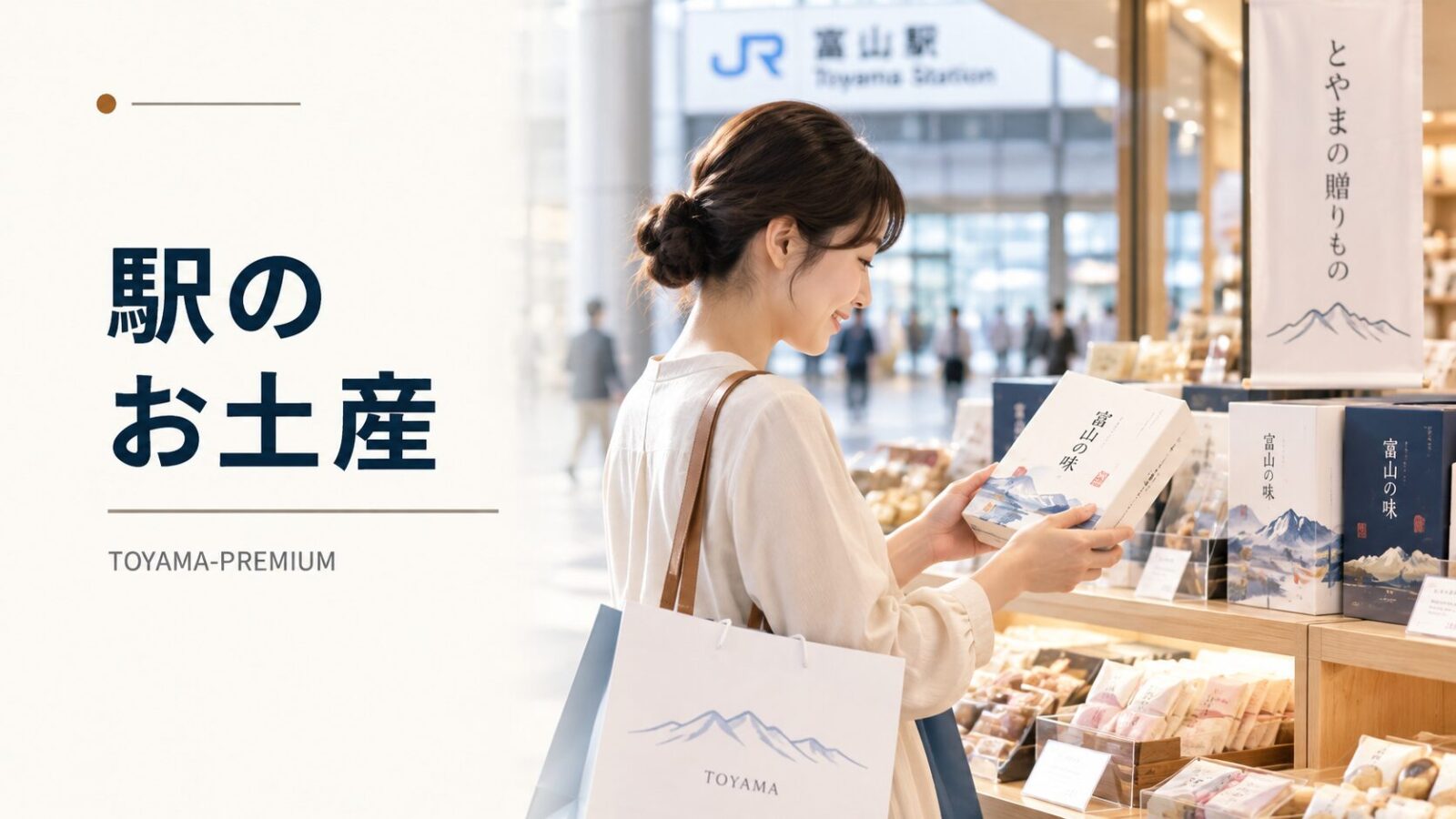 富山駅のお土産ガイドの記事アイキャッチ画像