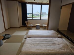 片山津温泉・湖畔の宿 森本の湖畔側客室