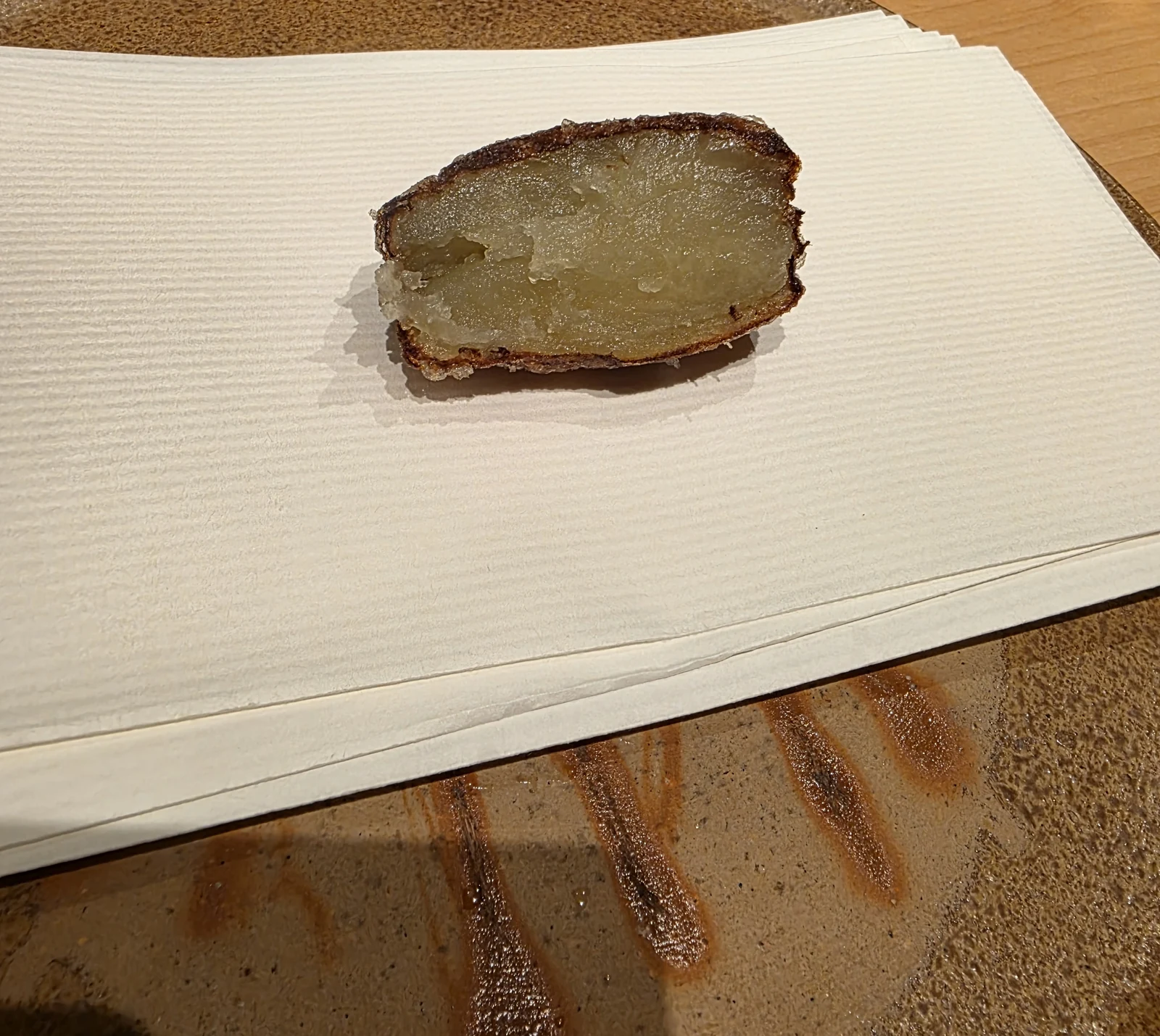 ぬまた 双のランチで出た天ぷら