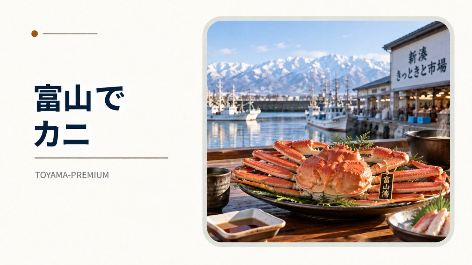 富山でカニを食べる記事アイキャッチ画像
