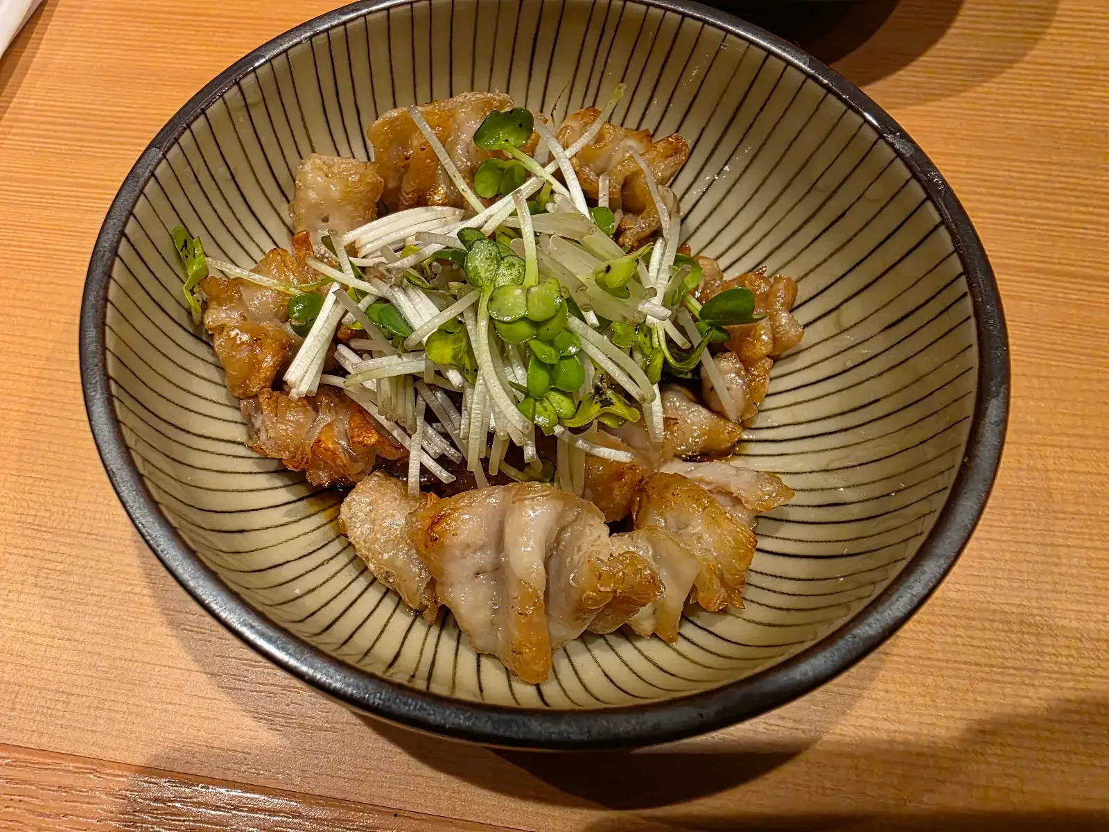 串揚げ 勝でいただいた一品