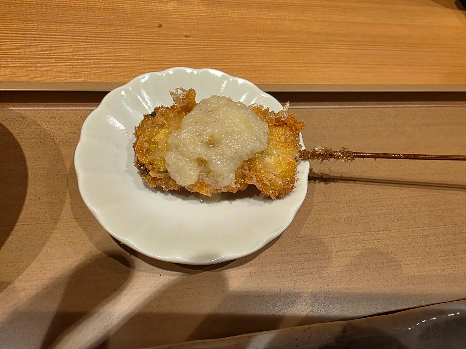 串揚げ 勝のおまかせで出た串揚げ