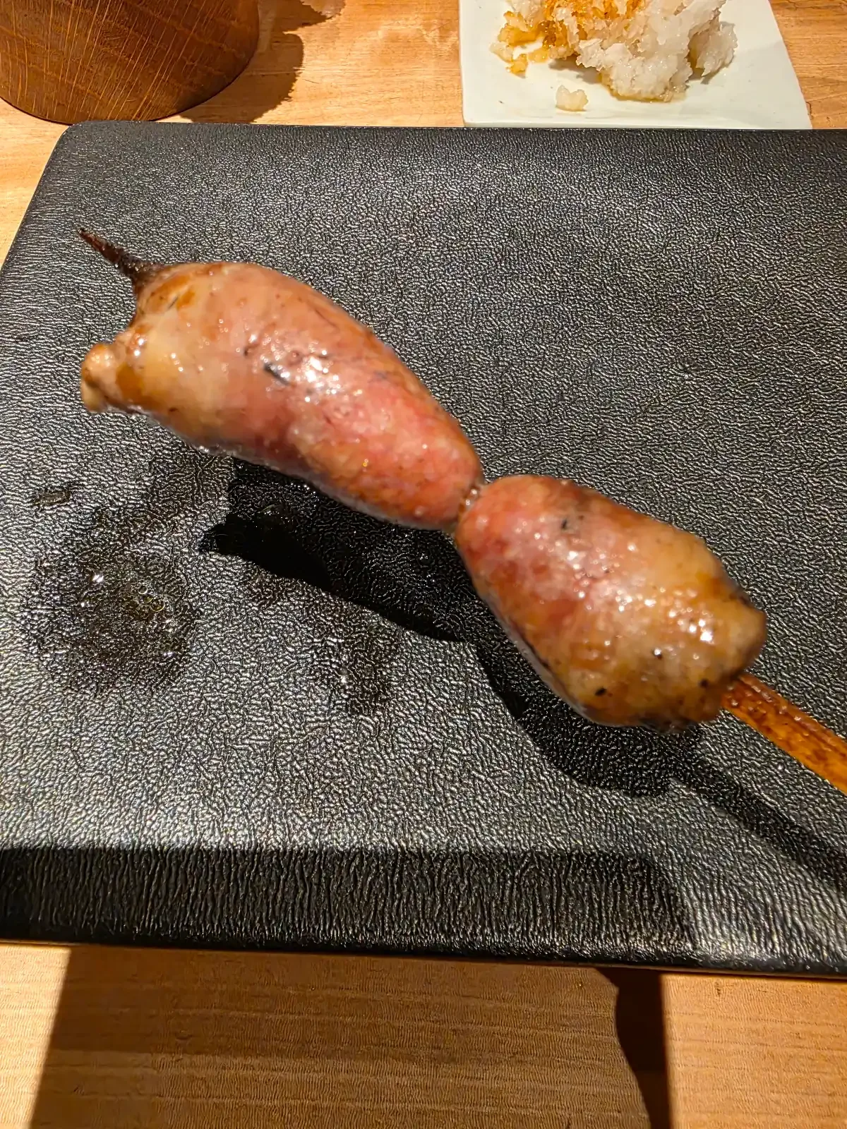 焼鳥 真ゆきでいただいた串料理